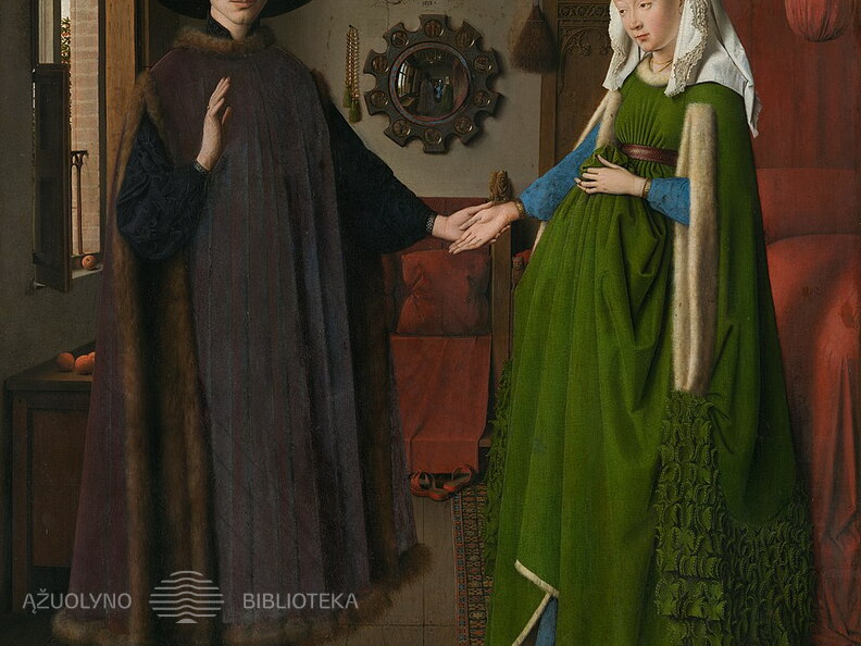 Janas van Eikas. Arnolfinių portretas. 1434 m.