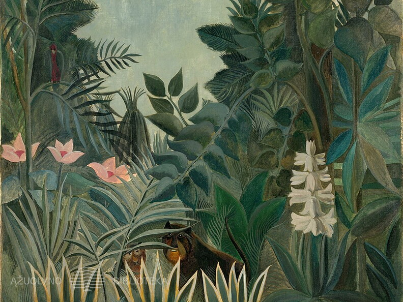 Anri Ruso.  Pusiaujo džiunglės. 1909 m.