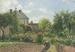 Kamilis Pisaro. Menininko sodas Eragny. 1898 m.