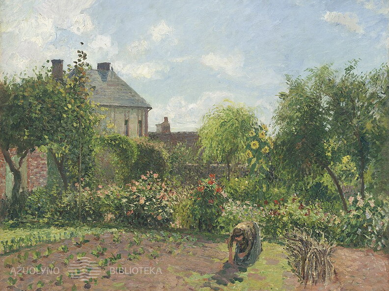 Kamilis Pisaro. Menininko sodas Eragny. 1898 m.