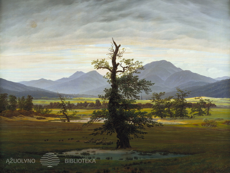 Kasparas Davidas Frydrichas. Vienišas medis. 1822 m.