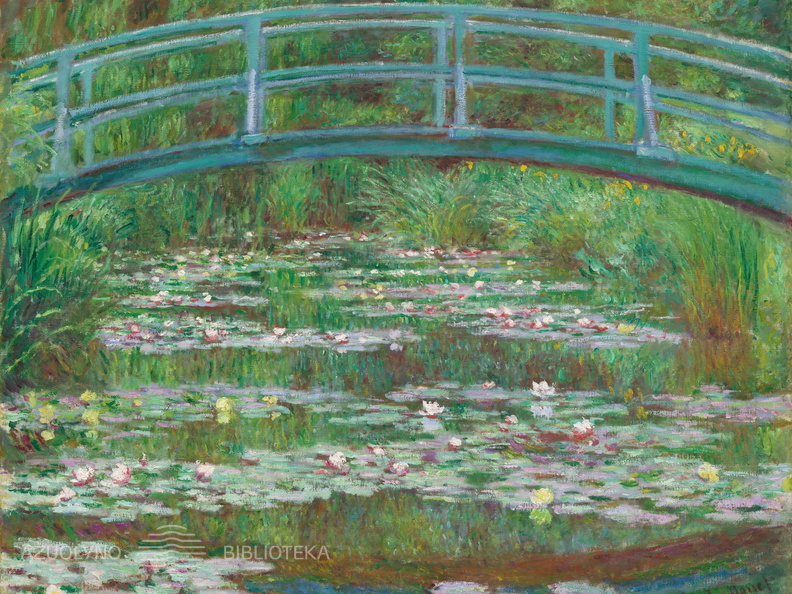 Klodas Monė. Japoniškas tiltelis. 1899 m.