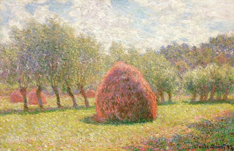 Klodas Monė. Šieno kupeta Giverny. 1893 m..jpg