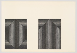 Frank Stella. Onikso klubas - septyni laipteliai. 1967 m.