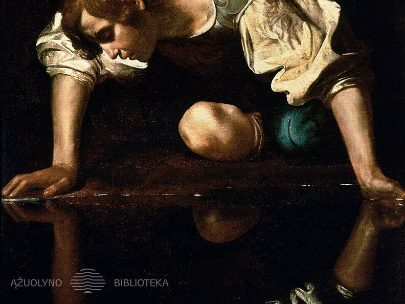 Karavadžas. Narcizas prie šaltinio. 1597–1599 m.