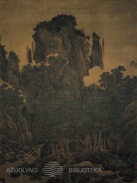 Li Tang. Vėjas pušyse plačiuose slėniuose. 1124 m..jpg