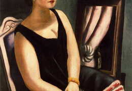 Maksas Bekmanas. Minos Beckmann-Tube portretas. 1924 m.