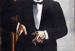 Maksas Bekmanas. Autoportretas. 1927 m.