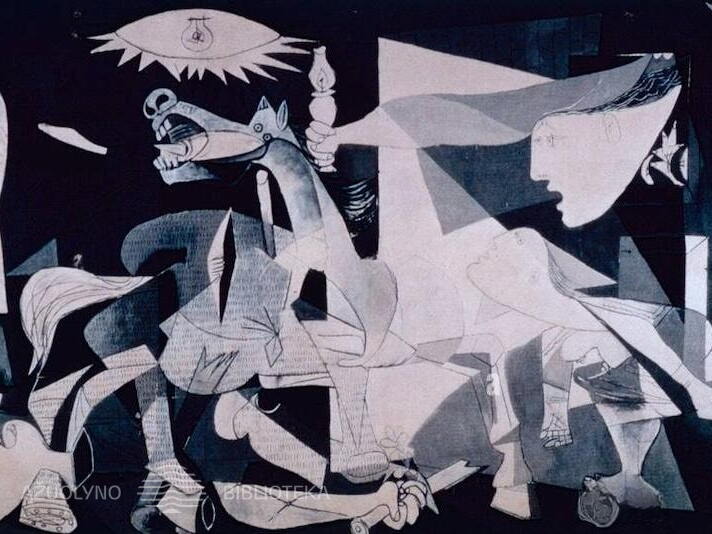 Pablas Pikasas. Guernika. 1937 m.