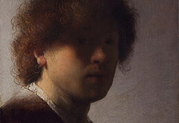 Rembrantas. Autoportretas. 1628 m.