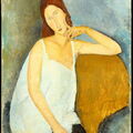 Amedėjas Modiljanis. Jeanne Hébuterne. 1919 m.