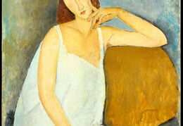 Amedėjas Modiljanis. Jeanne Hébuterne. 1919 m.