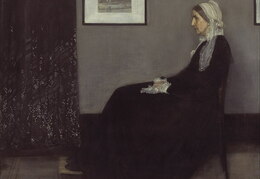 Džeimsas Vistleris. Dailininko motina. 1871 m.