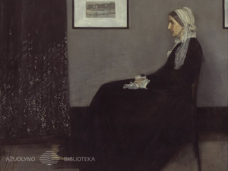 Džeimsas Vistleris. Dailininko motina. 1871 m.