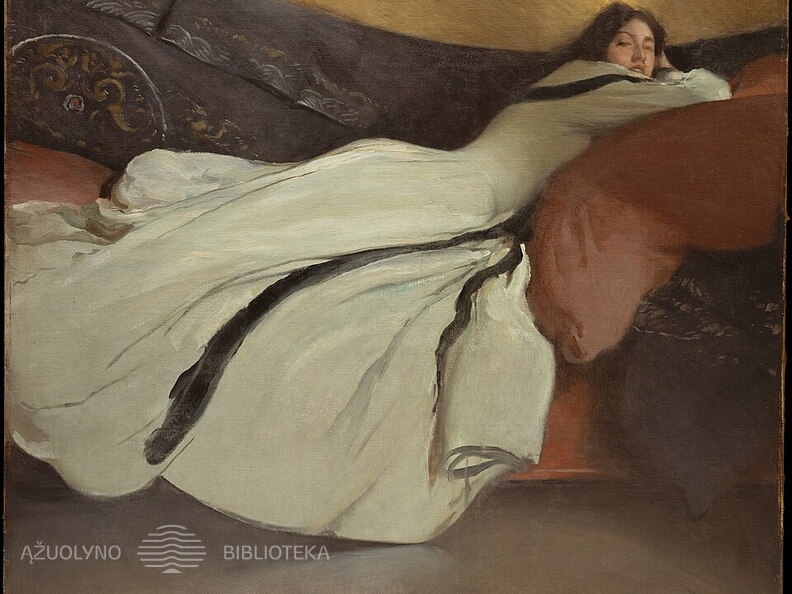 Džonas Vaitas Aleksanderis. Poilsis. 1895 m.