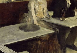 Edgaras Dega. Kavinėje. 1876 m.