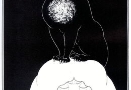 Obris Berdslis. Juoda katė. 1894-95 m.