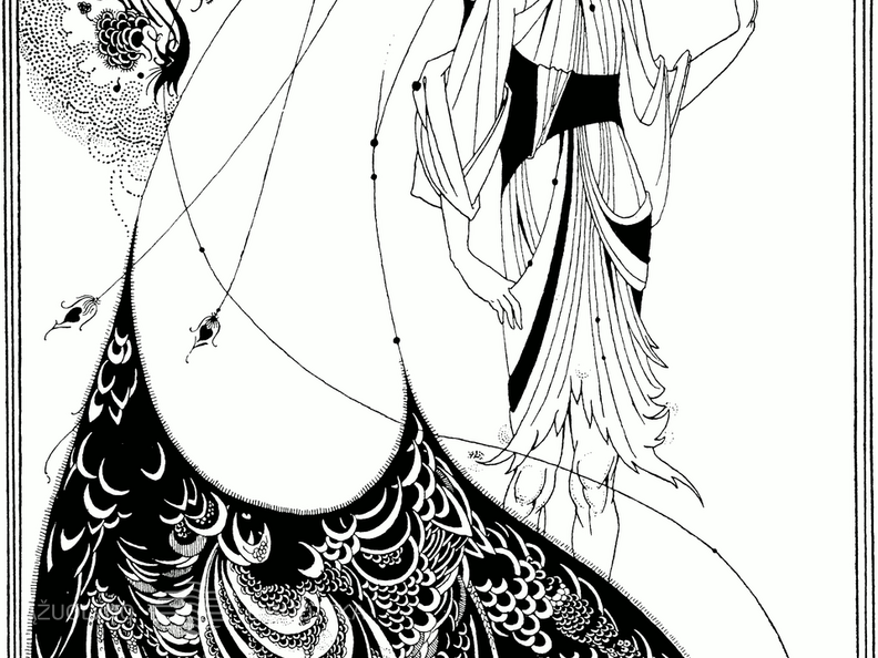 Obris Berdslis. Povo sijonas. 1893 m.