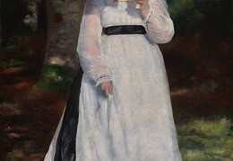 Pjeras Ogiustas Renuaras. Liza su skėčiu. 1867 m.