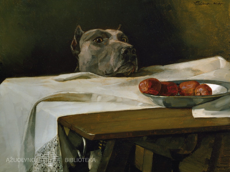 Vilhelmas Triubneris. Cezaris prie Rubikono. 1880 m.