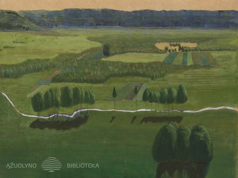 M. K. Čiurlionis. Raigardas. II paveikslas iš triptiko. 1907 m.