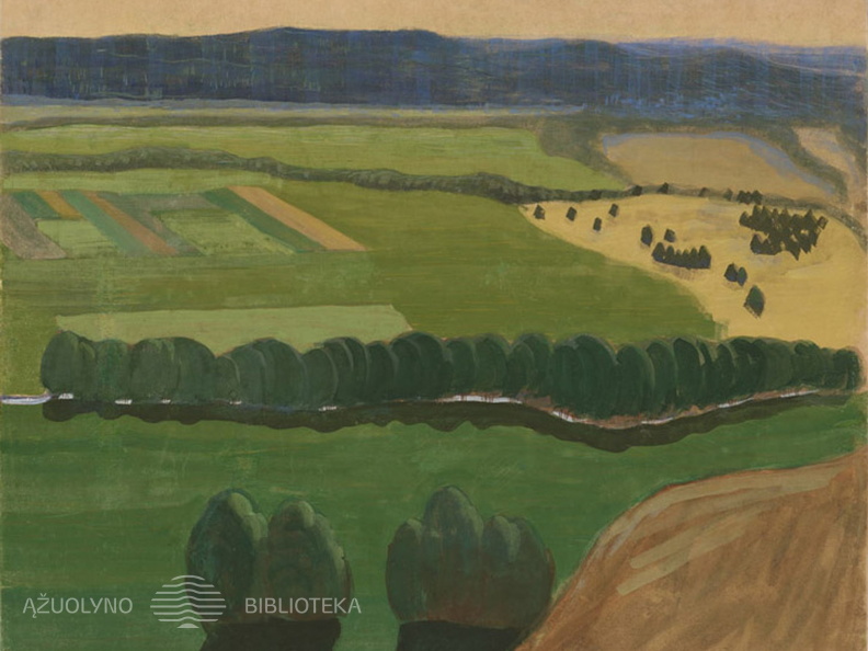 M. K. Čiurlionis. Raigardas. III paveikslas iš triptiko. 1907 m.