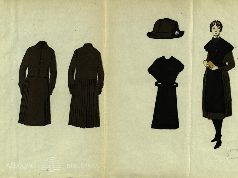 Kauno „Aušros“ mergaičių gimnazijos uniformų projektas