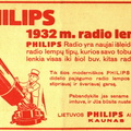 „...duoda kuo stipriausią ir švariausią garsą“. Bangos.-1932, nr. 10, p. nenumeruotas.