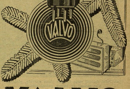 „Valvo radio lemputės geriausia dovana Kalėdoms.“ Radio bangos.-1933, nr. 33, p. nenumeruotas.