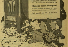 „Dovana visai šeimai.“ Pupų dėdė.-1935, nr. 11-12, p. 24.