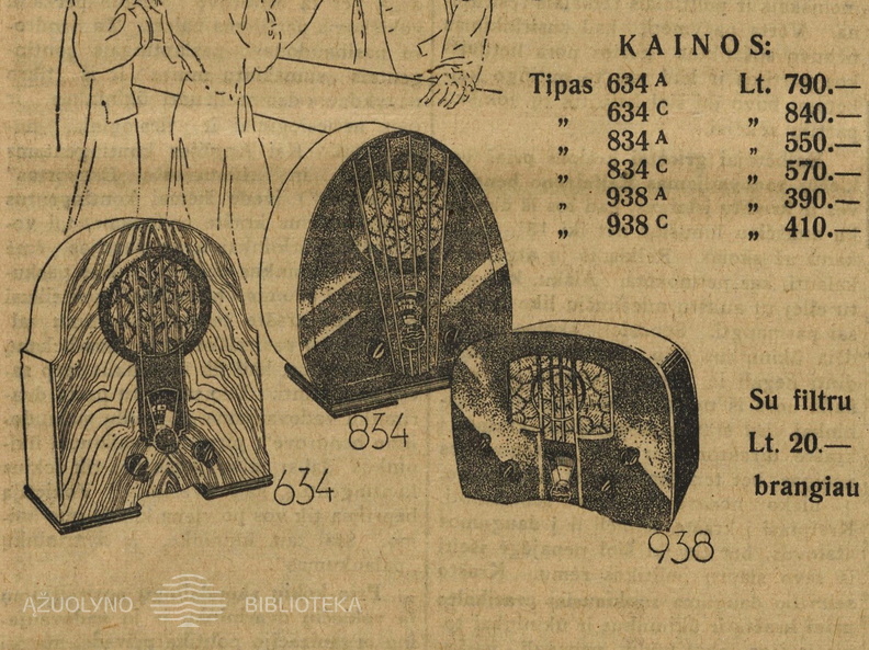„Taip, gerb. ponia [...] pirksite geriausią iš geriausių.“ Ūkininko patarėjas.-1933, nr. 51, p.13.