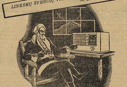 „Linksmų švenčių visiems – Radio Siera“. Ūkininko patarėjas.-1937, nr. 51, p. 23.