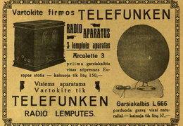 Telefunken – „...pasaka apie skraidantį kilimą tampa tikrove“