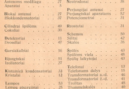Gladšteinas, H.-Iliustruotas radio-katalogas.-Kaunas, 1929, p. 56. Turinys