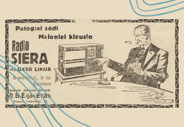 Radijo imtuvai gyvenime ir reklamoje: „ne prabanga, bet kultūros garsenybė!“