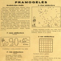 „Žiburėlyje“ pradedama galvosūkių skiltis „Pramogėlės“. Žiburėlis.-1933, nr. 11, p. 15.