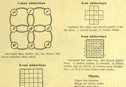Skilties „Pramogėlės“ nauji uždaviniai. Žiburėlis.-1934, nr. 4, p. 15.