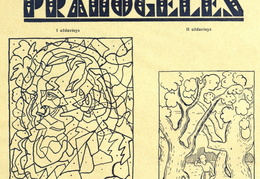 Nauji skilties „Pramogėlės“ galvosūkiai. Žiburėlis.-1934, nr. 10, p. 15.