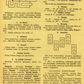 Skilties „Laisvajai valandėlei“ nauji galvosūkiai ir nr. 7–8 užduočių sprendimai. Žiburėlis.-1939, nr. 9, p. 114.