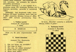 Skilties „Laisvajai valandėlei“ nauji galvosūkiai. Žiburėlis.-1939, nr. 15–16, p. 212. 