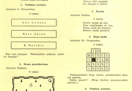 Skilties „Laisvajai valandėlei“ nauji galvosūkiai. Žiburėlis.-1940, nr. 12, p. 225.