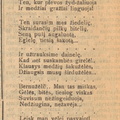 Pirmas išspausdintas Petro Biržio eilėraštis. Rygos garsas. – 1917, nr. 50, p. 3.