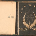 Eilėraščių rinkinio viršelis. Biržys, Petras (Liudiškietis). „Sielos sparnai“ – Kaunas: „M. Sokolauski’o“ sp., 1919.