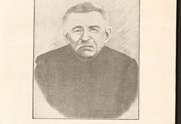 A. Juozapavičiaus tėvo fotografija. Biržys, Petras. „Karininkas Antanas Juozapavičius: (bijografija)“, 1923. Nenumeruota įklija.