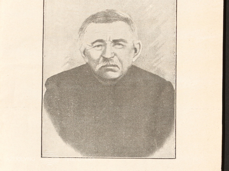 A. Juozapavičiaus tėvo fotografija. Biržys, Petras. „Karininkas Antanas Juozapavičius: (bijografija)“, 1923. Nenumeruota įklija.