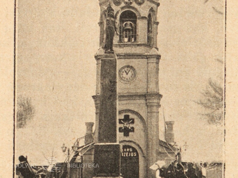 Karo muziejaus bokštas. Akiras. „Karo muziejus“, 1930, p. 7.