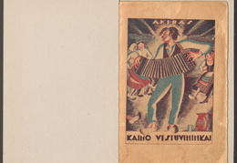 Knygos viršelis. Akiras. „Kaimo vestuvininkai“ – Kaunas: išleido Amerikos lietuvis Juozas Bačiūnas, 1930.
