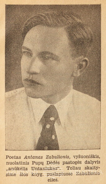12_Zabulionis_Akiras-Radijas iš Pupų Dėdės pastogės, 1940.jpg