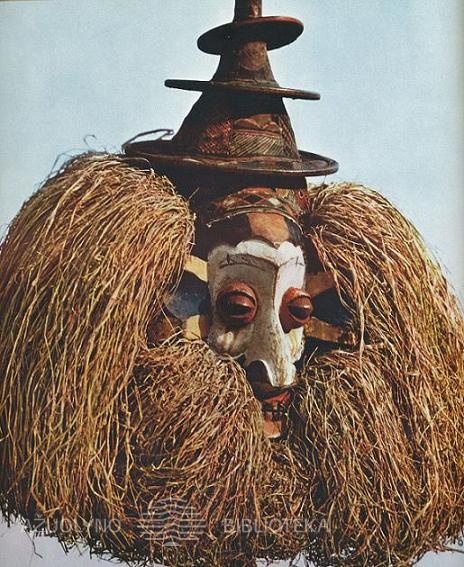 Ritualinė Afrikos kaukė