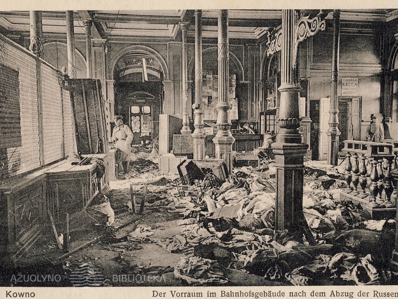 Kauno geležinkelio stoties interjeras